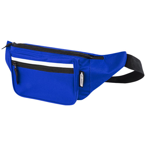 Sac banane publicitaire en RPET Journey Bleu royal